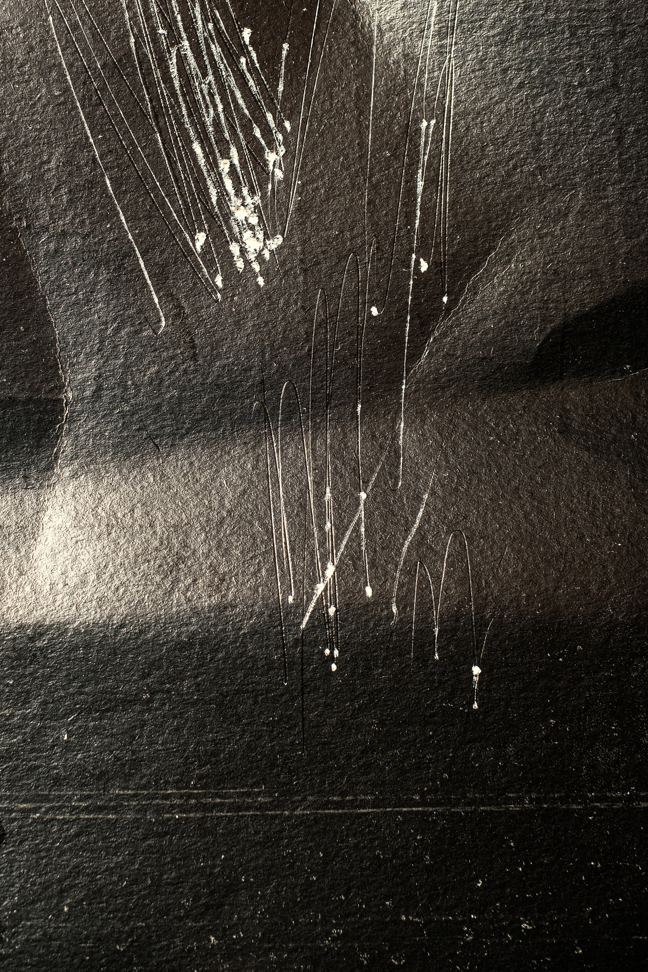 Scratched Black Paper